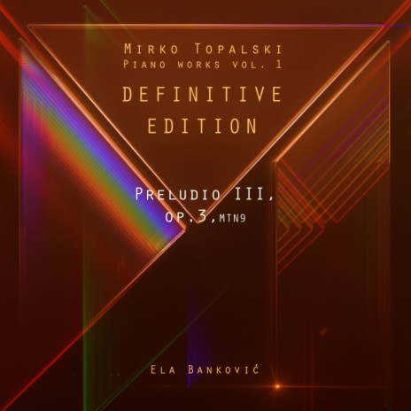 Preludio III, op.3, MTN9 Definitive edition | Boomplay Music