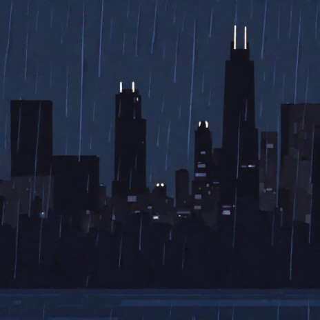 rainy chicago