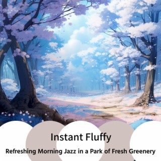 Refreshing Morning Jazz in a Park of Fresh Greenery