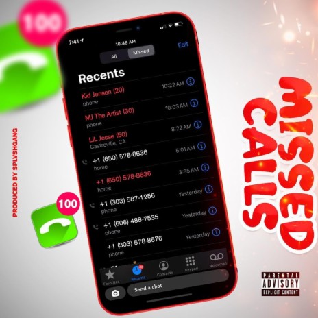 Missed calls ft. MJtheArtist & Lil Jesse | Boomplay Music