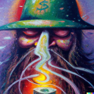 Money Smoking Wizard