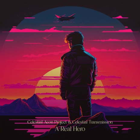 A Real Hero (from Drive) ft. Celestial Transmission | Boomplay Music