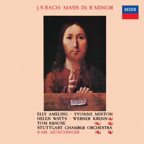 J.S. Bach: Mass in B Minor, BWV 232: No. 8, Domine Deus ft. Elly Ameling, Werner Krenn, Stuttgarter Kammerorchester & Karl Münchinger | Boomplay Music