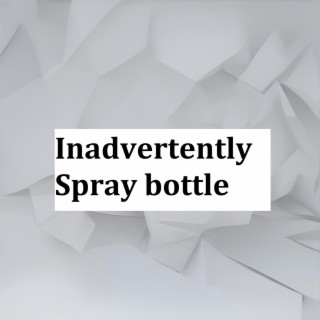 Inadvertently Spray Bottle