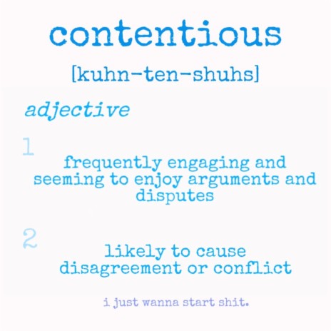 contentious