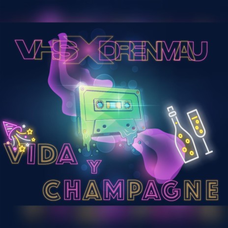 Vida y Champagne ft. Drenmau | Boomplay Music