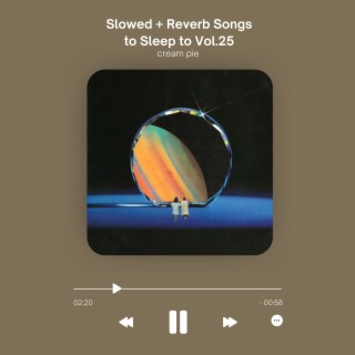 Slowed + Reverb Songs to Sleep to Vol.25