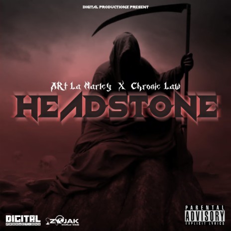 Headstone ft. Chronic Law | Boomplay Music