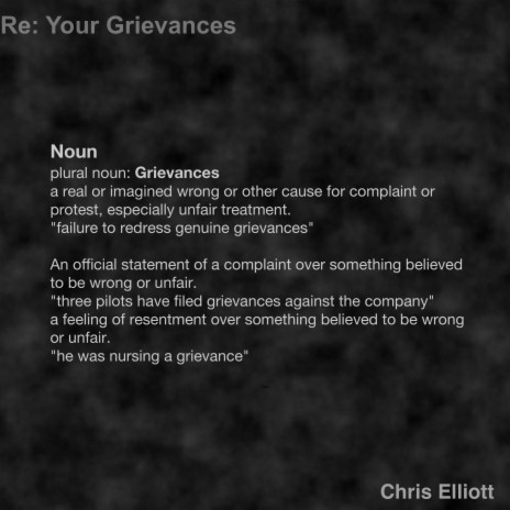 Re: Your Grievances | Boomplay Music