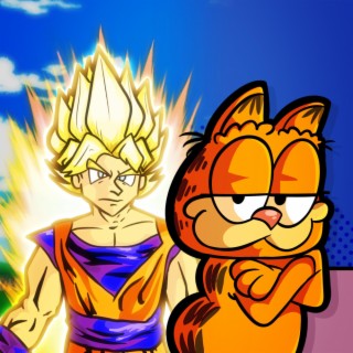 Goku vs Garfield. rap battle.