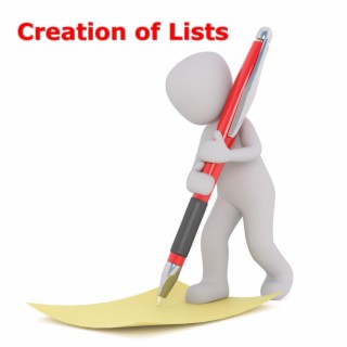 Creation of Lists