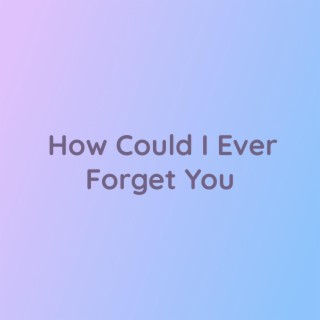 How Could I Ever Forget You