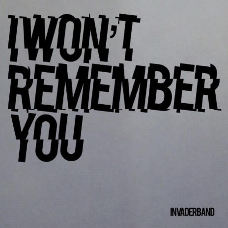 I Won't Remember You