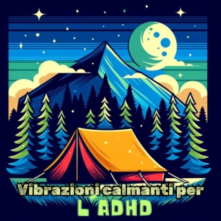 Vibrazioni calmanti per l'ADHD: Musica rilassante per chitarra e ruscelli di montagna con suoni di falò per alleviare lo stress
