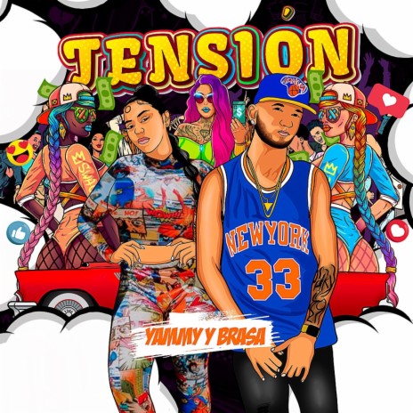 Tension ft. Brasa | Boomplay Music