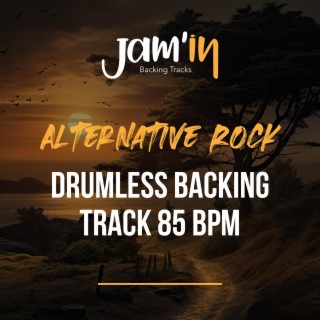 Alternative Rock Drumless Backing Track 85 BPM