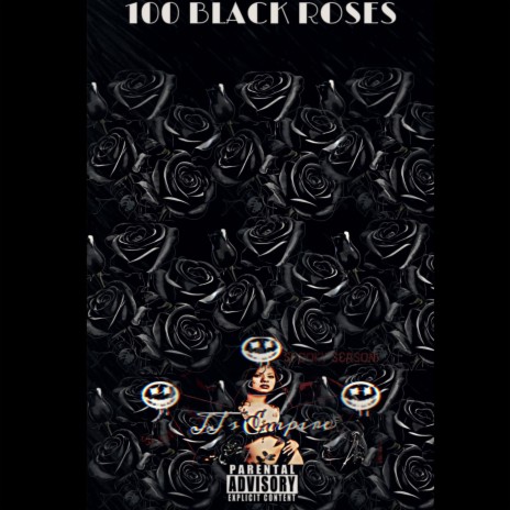 100 Black Roses