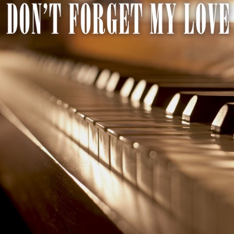 Don't Forget My Love (Piano Version) | Boomplay Music