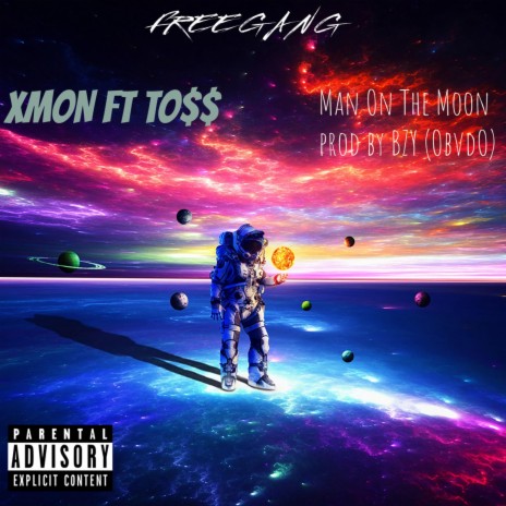 Man On The Moon (feat. Toss) | Boomplay Music
