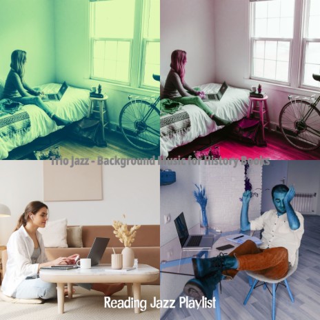 Wonderful Jazz Guitar Trio - Vibe for Reading Books