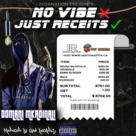 No Vibe Just Receipts | Boomplay Music