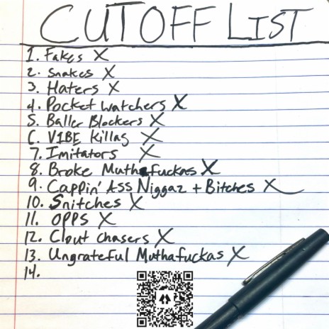 Cut Off List