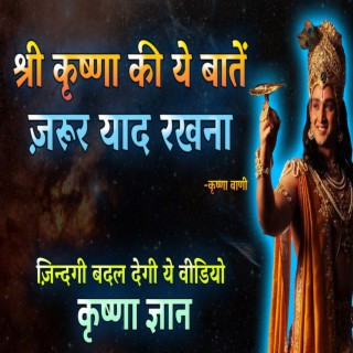 श्री कृष्णा की ये बातें ज़रूर याद रखना | Krishna Motivational Speech in hindi (krishna vani, krishna updesh, bhagwat geeta, geeta updesh)