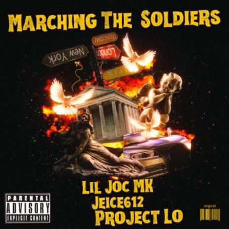 Marching the soldiers ft. Lil Joc mk & Jeice612 | Boomplay Music