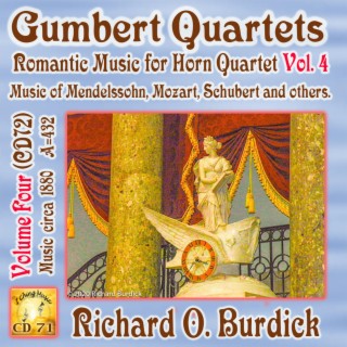 CD72: Gumpert Quartets vol. 4 Romantic Music for Horn Quartet