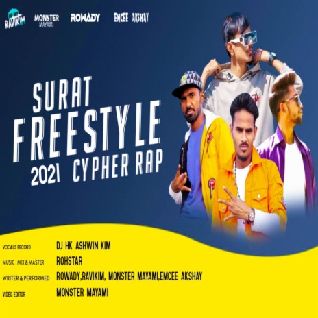 Surat Rap Cypher 2021 ft. Ravi kim, Rowady & Monster Mayami | Boomplay Music