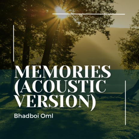 Memories (Acoustic version) | Boomplay Music