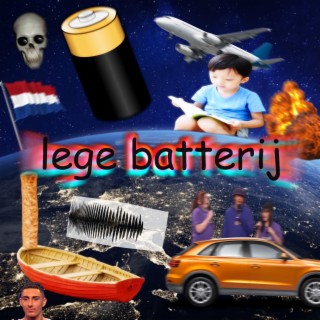 op rijs met batterij