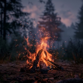 Fire's Gentle Embrace: A Soothing Sleep Soundscape