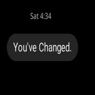 You Changed