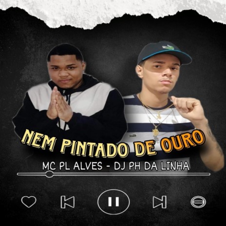 NEM PINTADO DE OURO ft. mc pl alves | Boomplay Music