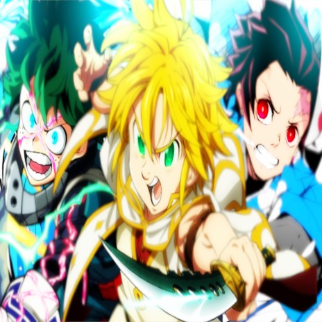 Protagonistas del anime rap(Imagen Central) | Boomplay Music