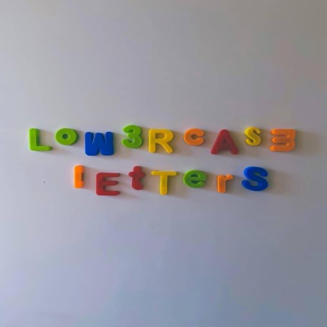 lowercase letters