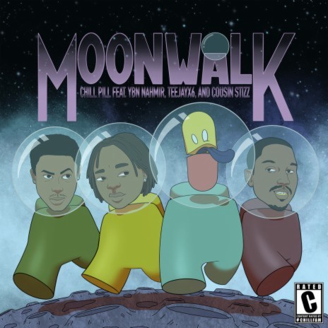 Moonwalk (feat. YBN Nahmir, Teejayx6 & Cousin Stizz) | Boomplay Music