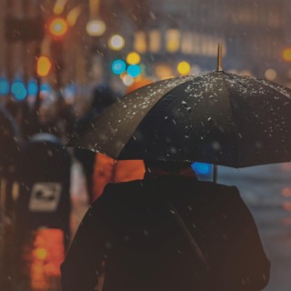 Rain Sound with City Ambience for Relaxation