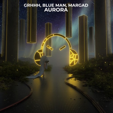 Aurora ft. Blue Man & Margad | Boomplay Music