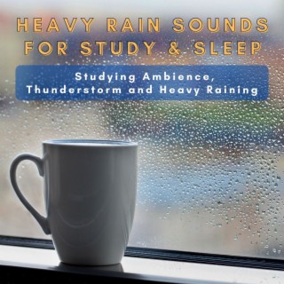Heavy Rain Sounds for Study & Sleep: Studying Ambience, Thunderstorm and Heavy Raining