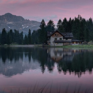 Twilight at the Lake