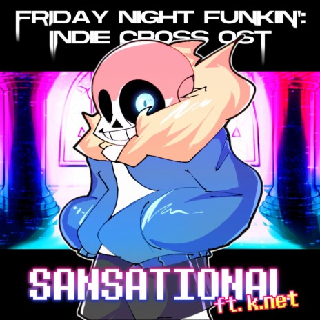 Is this Sans from the Indie Cross mod on the poster?