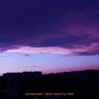 sometimes i don't want to feel