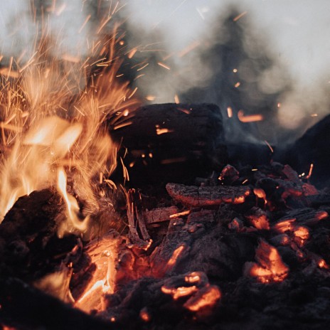 fire crackling to help you calm your anxiety