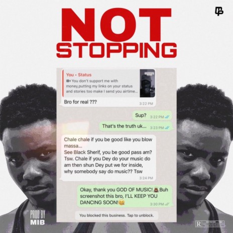 Not Stopping | Boomplay Music