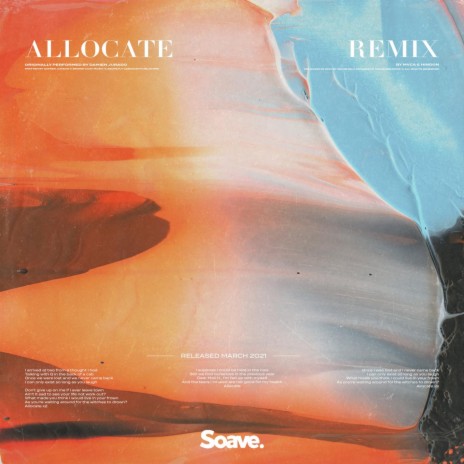 Allocate (MVCA & hinoon Remix) ft. MVCA & hinoon | Boomplay Music