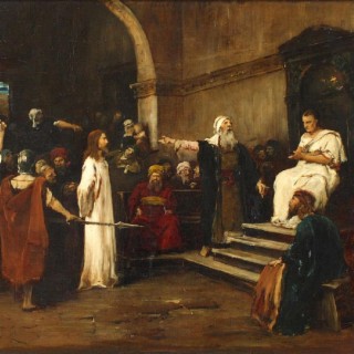 Jesus Sentenced by Pilate (Luke 23:13-25)