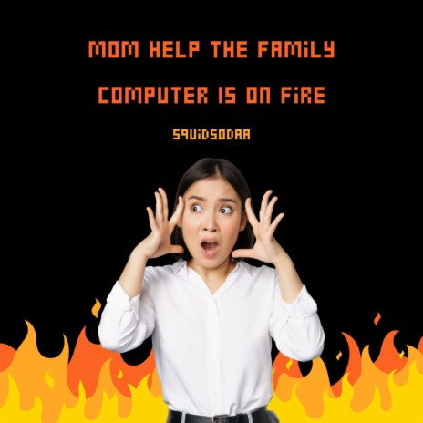 Mom Help The Family Computer Is On Fire