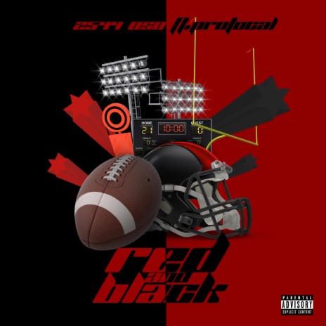 RED AND BLACK ft. Proto_cal | Boomplay Music